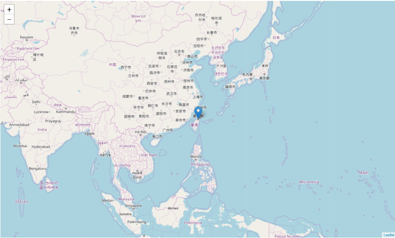 Taipei location